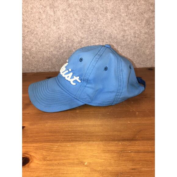 Titleist Woodland Hills CC Golf Hat Cap Blue Strapback Athletic MAGA - Picture 2 of 6